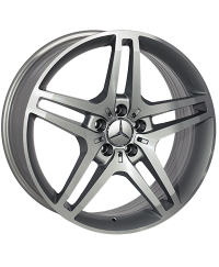ZF FR928 Sil R19 W8.5 PCD5x112 ET43 DIA66.6  